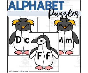 Penguin Alphabet Puzzles