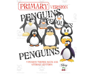 Penguin Center Activity Pack - Primary Version
