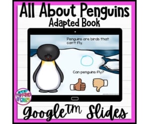 Penguin Life Cycle Adapted Book / Google Slides