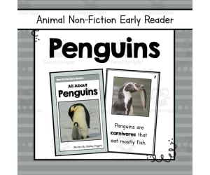 Penguins Early Reader Nonfiction Book