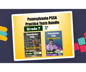 Pennsylvania (PSSA) Practice Tests Bundle for Grade 7