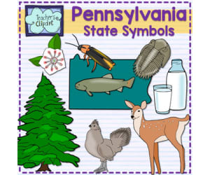 Pennsylvania State Symbols Clip Art