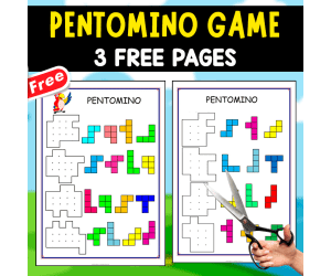 PENTOMINÓ GAME | 3 PAGES