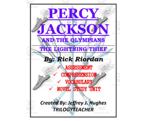 Percy Jackson and the Olympians Novel Study Unit