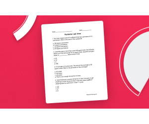 Perimeter and Area Worksheet
