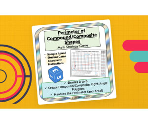 Perimeter of Complex Compound or Composite Shapes: Math Geometry Game