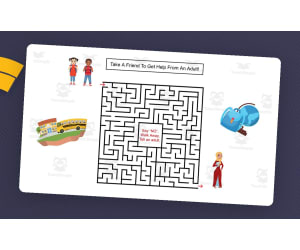 Personal Safety Maze-FREE!