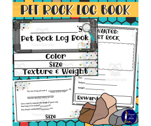 Pet Rock Log Book