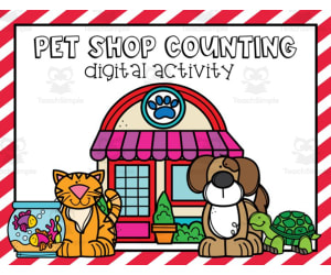 Pet Shop Counting Digital Activity