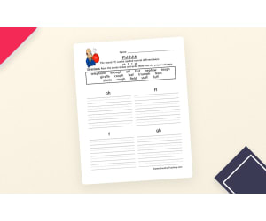 PH FF F GH Worksheet