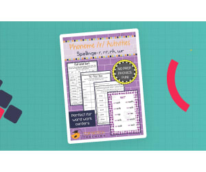 Phoneme /r/ Activity Packet