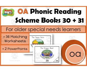 Phonic Reading Scheme for Older Students: OA: Book 30 + 31