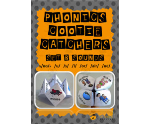 Phonics Cootie Catchers - Set B