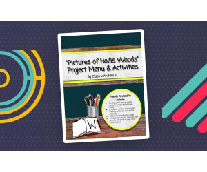 "Pictures of Hollis Woods" Activities + Project Menu