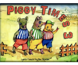 "Piggy Times 3" Math Song