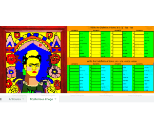 Pixel art: Definite and Indefinite articles