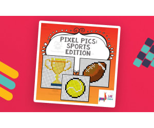 Pixel Pics Spreadsheet Activity: Sports Edition