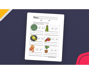 PL & PR Blends Worksheet – Phonics Practice
