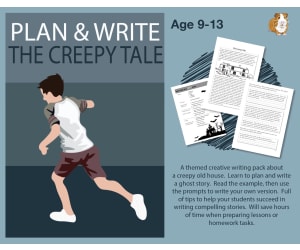 Plan And Write A Story Called 'The Creepy Tale' (9-13 years)