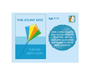 Plan And Write A Story Called 'The Stunt Kite' (7-11 years)