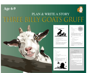Plan And Write The Story Of The Three Billy Goats Gruff (6-9 years)