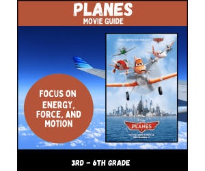 Planes Movie Guide (Force, Motion, Energy, and Speaking/Listening)
