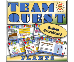Plant Anatomy and Life Cycle - Team Quest Interactive Quiz