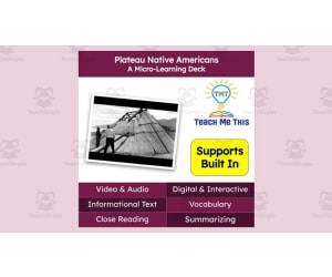 Plateau Native Americans | Reading Comprehension Deck | Interactive Lesson