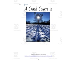 Poetry: A Crash Course