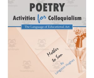 Poetry Activities for Colloquialism (w/ Langston Hughes & 'Mother...')