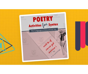 Poetry Activities for Syntax (w/ e. e. cummings & 'next to of...')