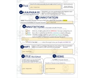 Poetry Analysis Guide TP-CASTT