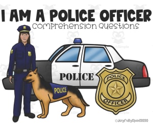 Police Officer Community Helper Pack