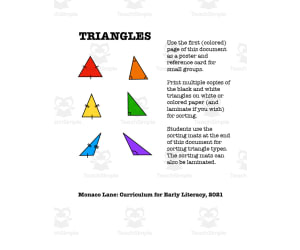 Polygon Sorts Activity Book