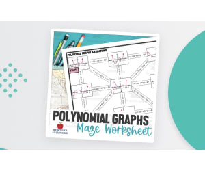 Polynomial Graphs and Equations Maze Activity