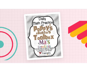 Poppy & Ma's February Daily Math Practice