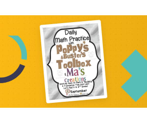 Poppy & Ma's September Daily Math Practice