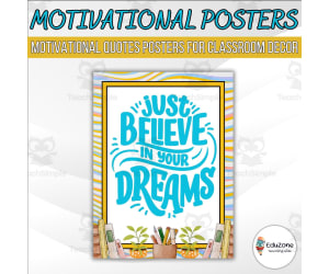 Positive classroom quotes: Classroom quote poster, Motivational Poster