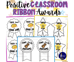 Positive Classroom Ribbon Awards