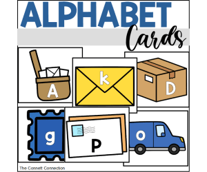 Post Office Alphabet Cards