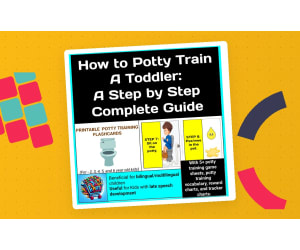 Potty Training Flash Cards, Charts, Games, Visual Supports and a Guide