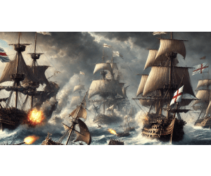 Power Struggle, the Defeat of the Spanish Armada (1588), a skit