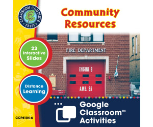 Practical Life Skills - Independent Living: Community Resources - Google Slides Gr. 9-12+ (SPED)
