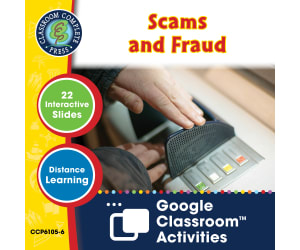 Practical Life Skills - Managing Money: Scams and Fraud - Google Slides Gr. 9-12+ (SPED)