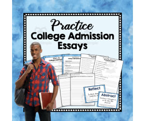 Practice College Admission Essays | College Prep | Writing Abstractly