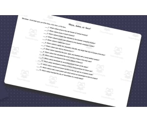 Pre-Columbian Civilizations Chart and Fill-In Worksheet