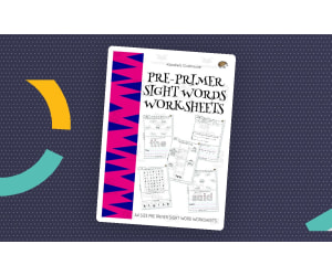 Pre-Primer Sight Words Worksheets