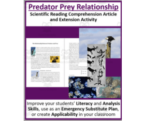 Predator-Prey Relationships Reading Comprehension Article