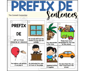 Prefix DE Sentence Reading Rings