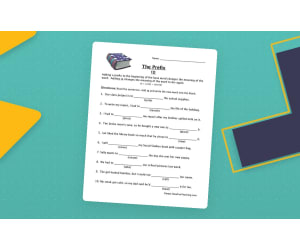 Prefix RE Worksheet